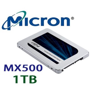 Crucial 美光 MX500 1TB SATAIII 7mm 2.5吋 SSD 固態硬碟 讀560M/s 支援PS4