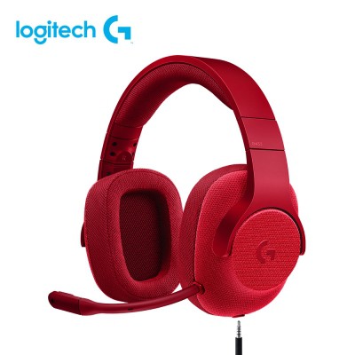 含發票羅技g433 7 1 聲道環繞音效有線遊戲耳機麥克風 真實藍 宇宙黑 火焰紅 蝦皮購物