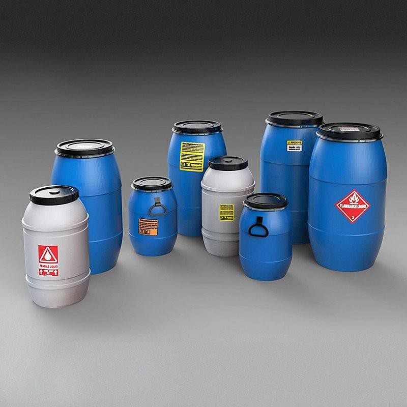 【小人物繪館】RM723 Royal Model:1/35化學塑膠桶 水桶 樹脂GK情景小物套件