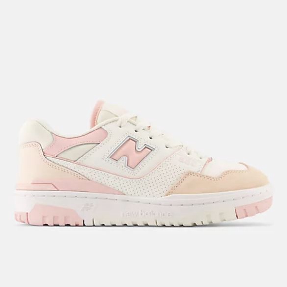 New Balance 女款 櫻花粉白色 復古運動鞋 BBW550WP【KAORACER】