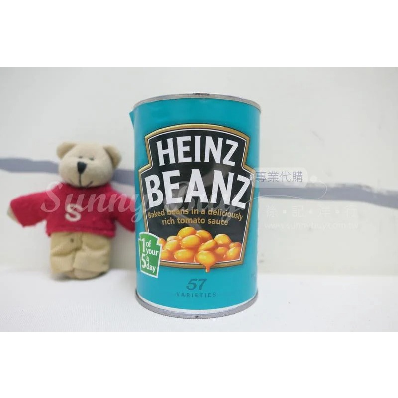 【Sunny Buy寶貝館】◎現貨◎ 英國 HEINZ 亨氏 茄汁焗豆罐頭 黃豆 415g