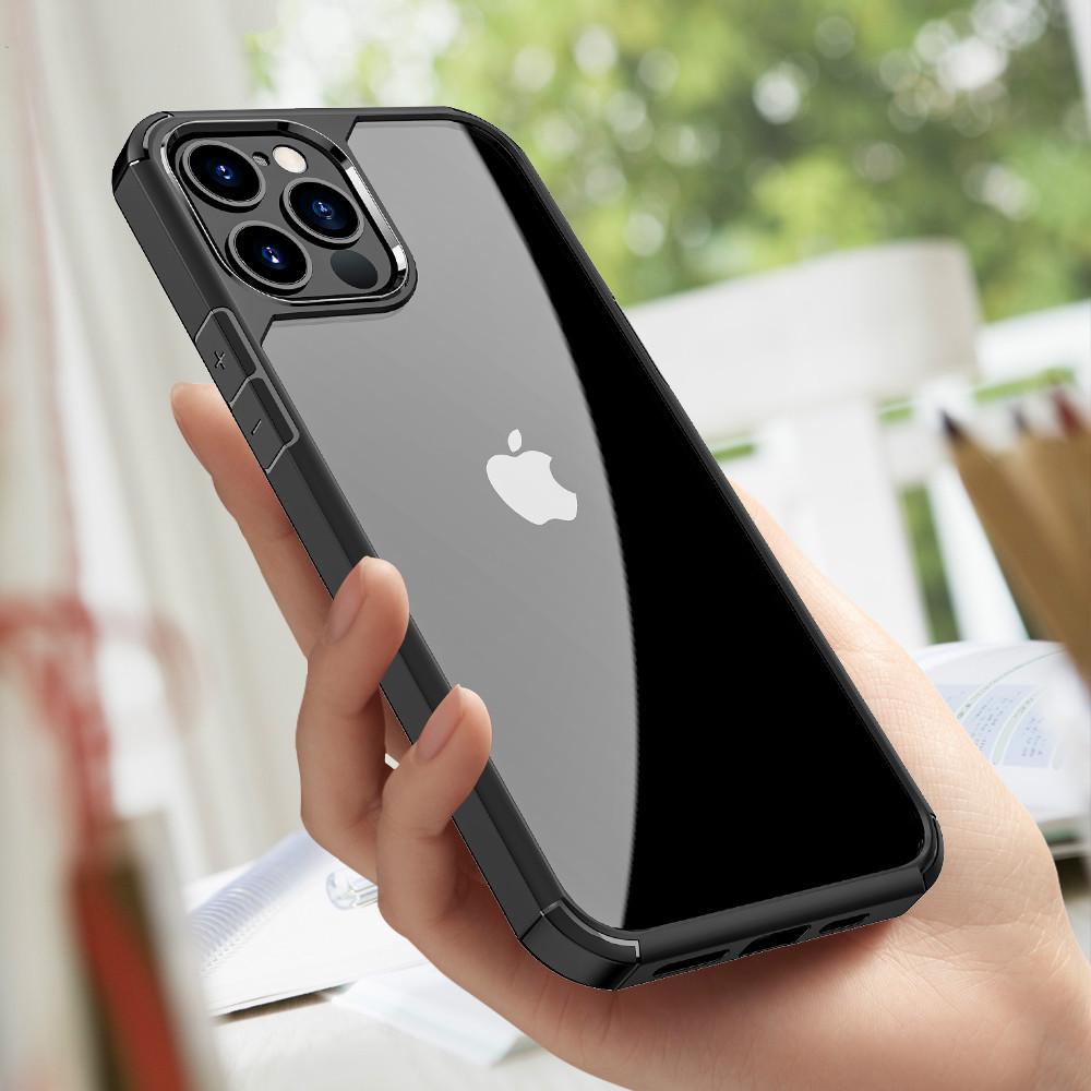 Iphone 12 Pro Max手機殼iphone 12 Mini 透明防震套透明硅膠手機后蓋保護套 蝦皮購物