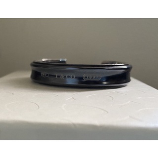 Tiffany 黑鈦純銀 C開口手環 Tiffany & Co. 手鐲 正品