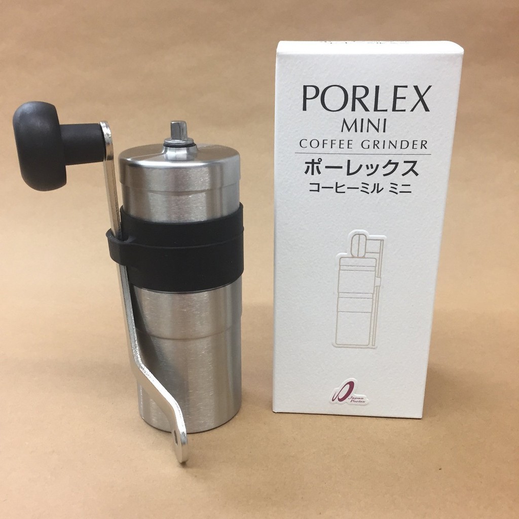 日本製 Porlex Mini 日本手搖陶瓷刀盤咖啡磨豆機 陶瓷溫升係數低, 不減損咖啡豆香氣 出品均勻 手沖入門攜行款