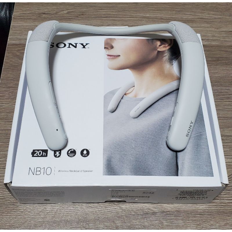 Sony SRS-NB10 無線頸掛式揚聲器 白色 二手