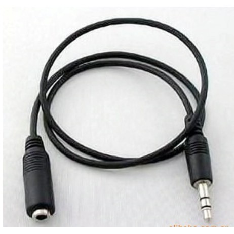 耳機延長線 3.5 耳機延長線 3.5 公轉母 3.5公頭對 3.5母頭 1 米  耳機線 音源線 喇叭延長線