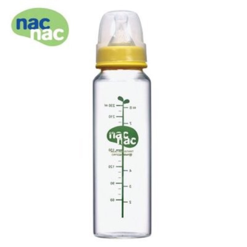 Nac Nac 超輕量玻璃奶瓶 240ml