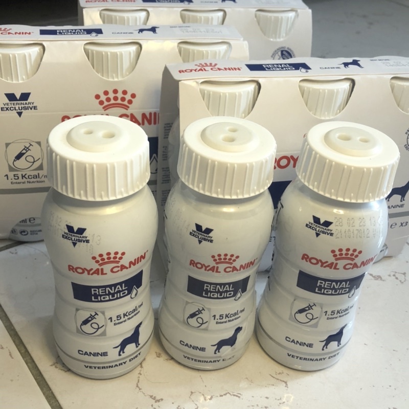 全新 正品 現貨 皇家Royal ICU營養液 犬用腎臟配方 一組3 罐 法國皇家 🇫🇷 Royal Canin