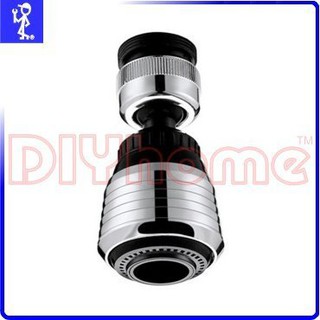 [DIYhome] 小鋼炮二段式水龍頭 360度旋轉 省水增壓轉接器 防濺出水嘴 起泡器 節水器 Y891013