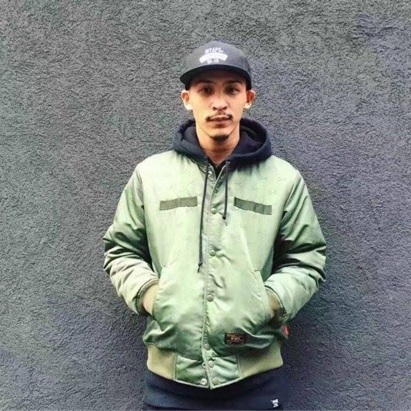 Wtaps x porter 17ss team hit jacket cross bone 骨頭目錄隱藏版
