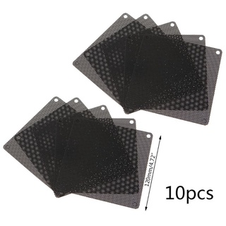 Moon4 12cm 灰塵過濾器 PC 風扇防塵罩 PVC 過濾網防塵過濾器 10PCS