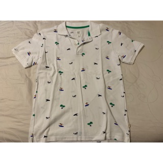 Gap kids 短袖上衣 有領上衣 polo衫 二手 xxl 160cm