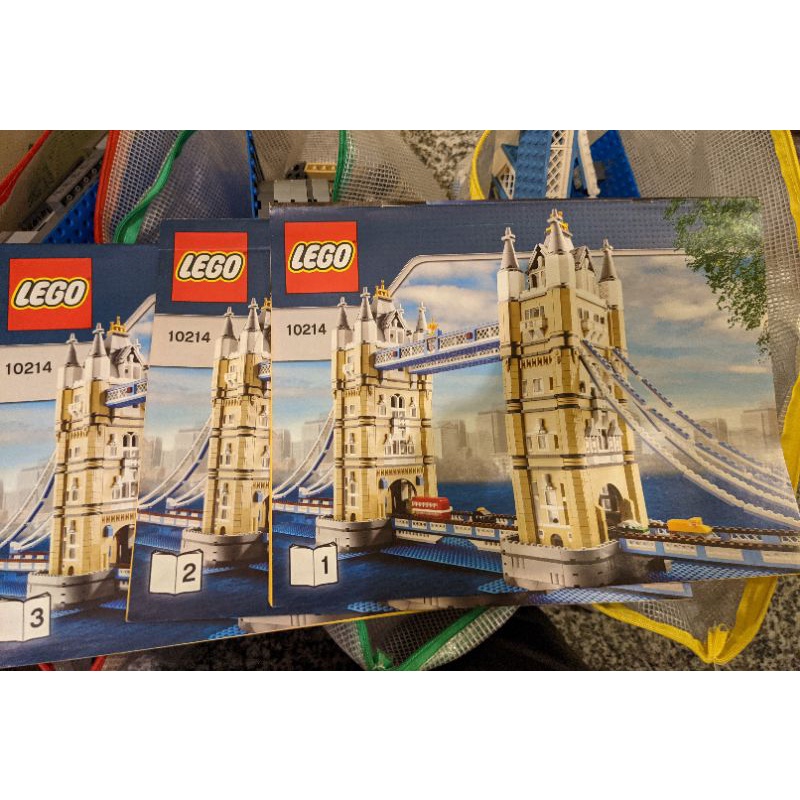 (gsc0919500保留)自有二手 樂高 LEGO 10214 倫敦塔橋Tower Bridge  Creator系列