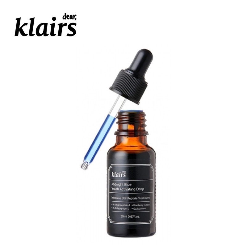 🇰🇷SERUM DEAR, KLAIRS MIDNIGHT BLUE YOUTH ACTIVATING DROP