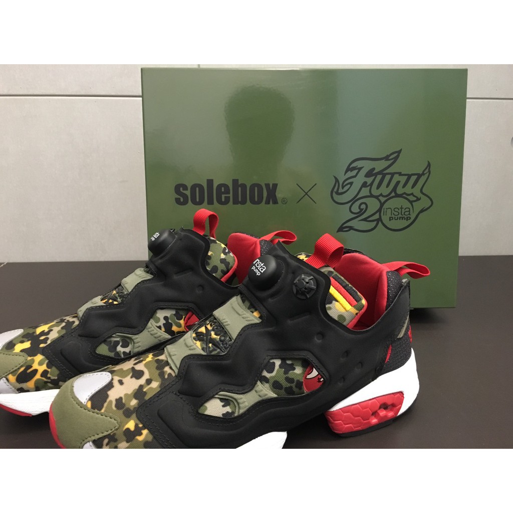 Reebok Pump Fury x Solebox 德國迷彩 