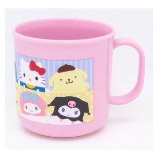 【現貨】小禮堂 Sanrio大集合 兒童單耳塑膠杯 200ml (Potetan款)