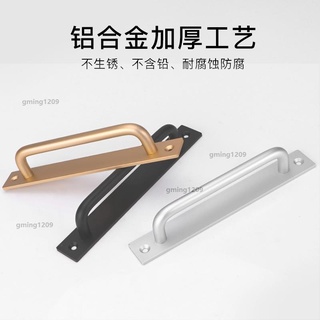 優惠價迷你小把手衣櫃拉手明裝免打孔移門窗戶拉手鋁塑木門抽屜櫥櫃廚房玻璃推拉門把手自粘gming1209