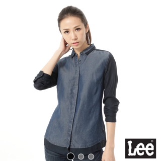 【Lee】格紋長袖襯衫/Regional-女款(格紋、長袖、襯衫