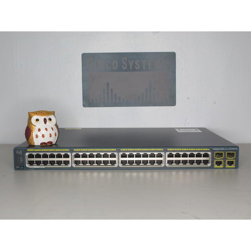 Cisco WS-C2960-48PST-L 48-Port 10/100 PoE Switch