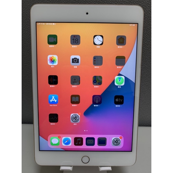 出清促銷價 apple iPad mini4 128G Wifi 金色