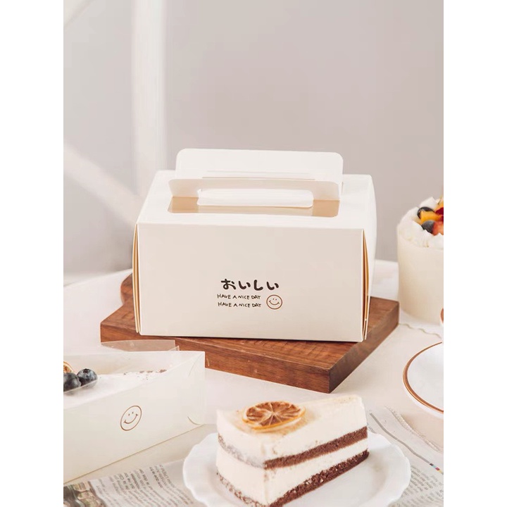牛皮 白色 手提 西點盒 禮物盒 杯子蛋糕盒 布丁盒 牛皮 奶酪盒 馬芬盒 餅乾盒 蛋糕盒 禮物盒 巧克力盒 大款