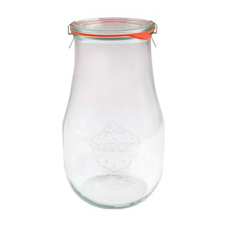 德國 Weck 739 玻璃罐 (附玻璃蓋+密封圈L) Tulip Jar 2700ml (WK001)