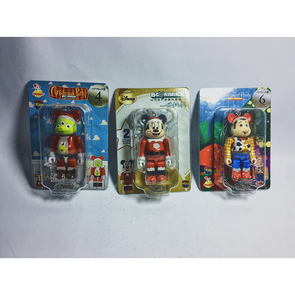 【樂搞日貨玩具】日本正版 迪士尼 玩具總動員 三眼怪 聖誕老公公 庫柏力克熊 bearbrick 公仔