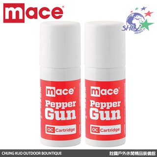 詮國 Mace 梅西防身器材 - (即期品2027/02) 噴火龍噴霧槍專用補充罐 (一組兩入) 80421