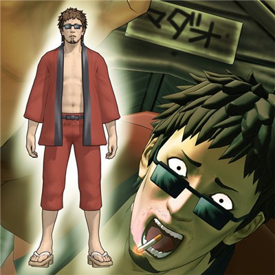 12 16 銀魂長谷川泰三cosplay服裝和服 Madao Cos服 蝦皮購物