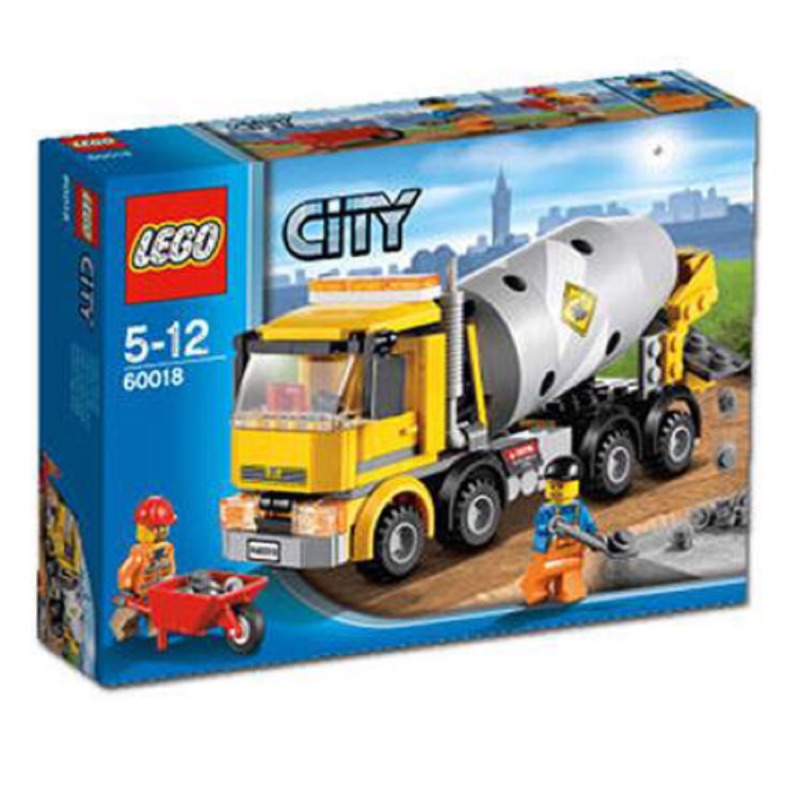 ❤️限量7折❤️LEGO 樂高 60018 全城市系列-水泥車Cement Mixer