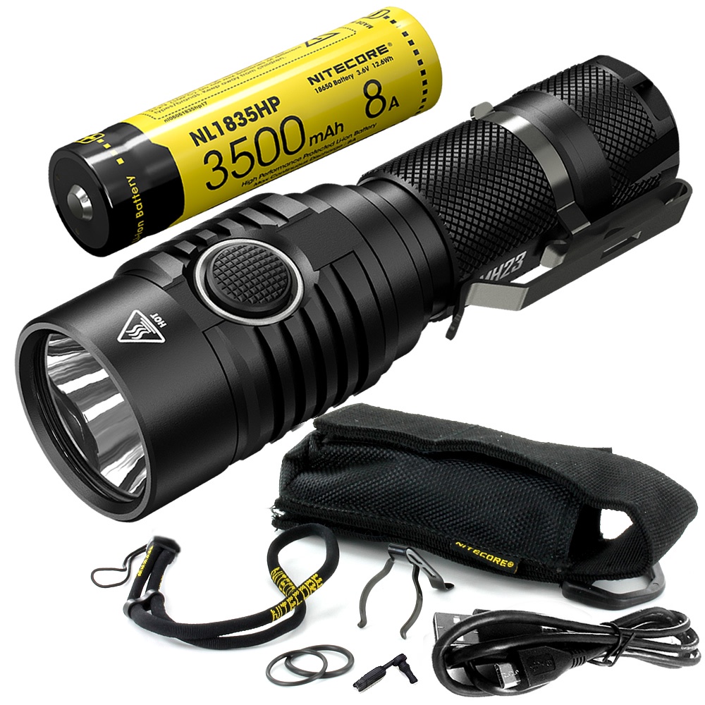 Nitecore MH23 1800 流明充電燈防水 LED 手電筒