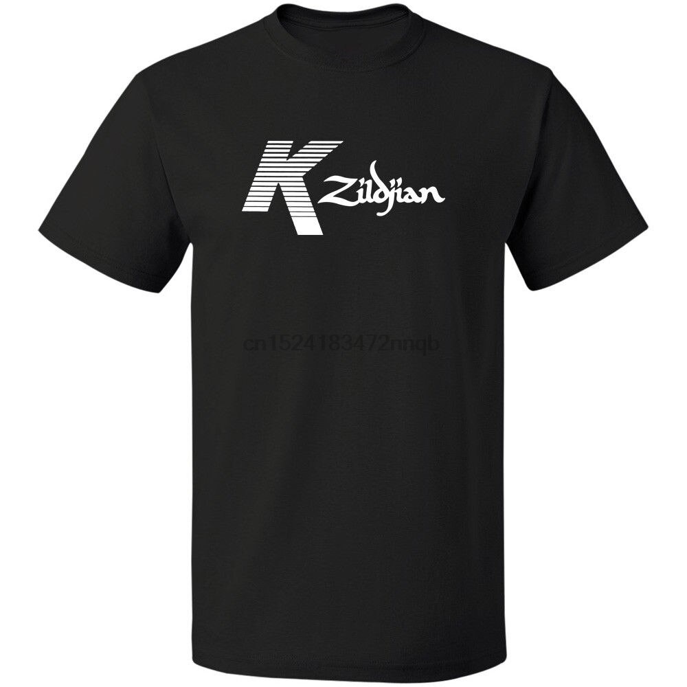 經典獨特 Zildjian K Percussion Drums Cymbal free S -3XL 短袖男士 T 恤