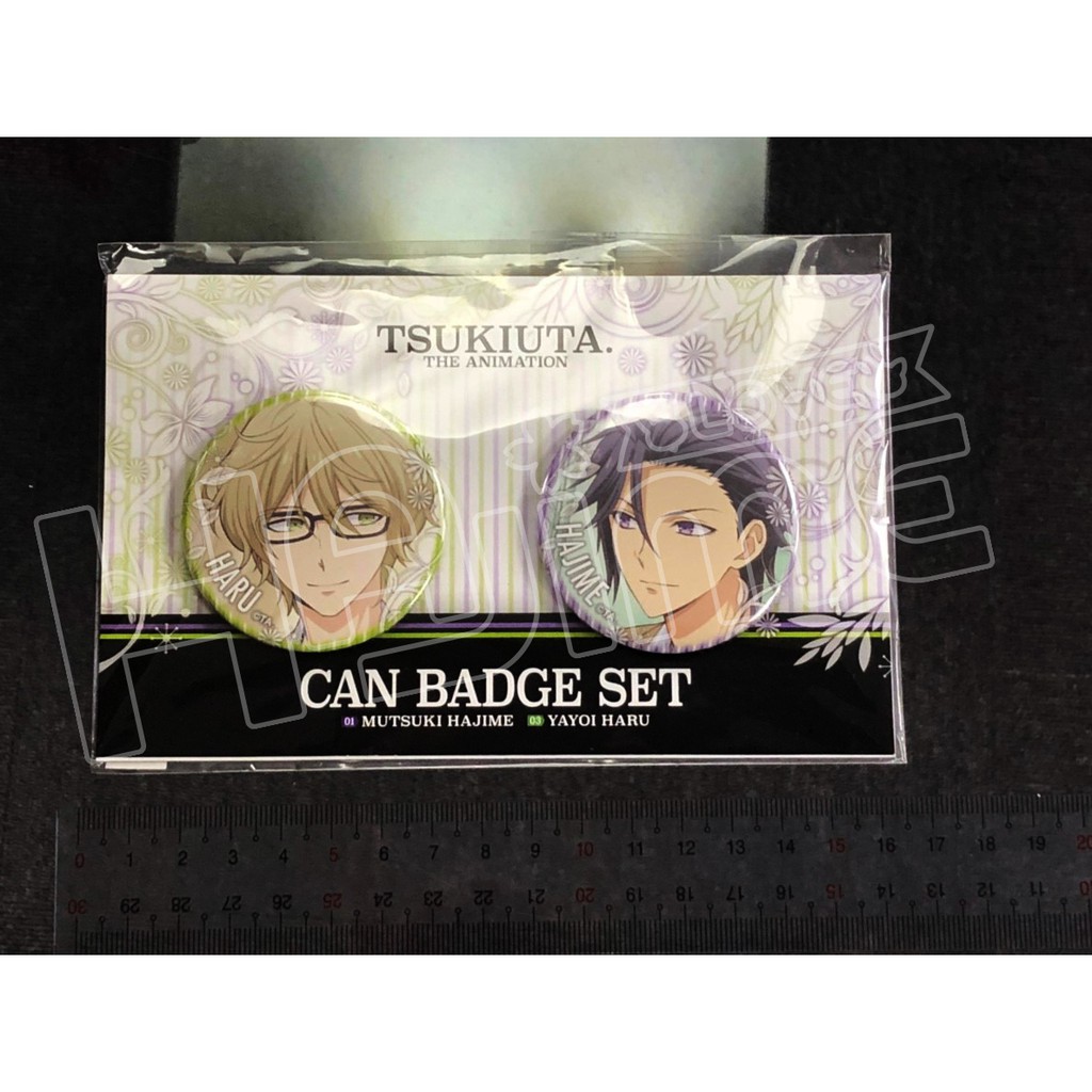 ツキウタ 月歌 1月 3月 睦月始 弥生春 胸章組 蝦皮購物