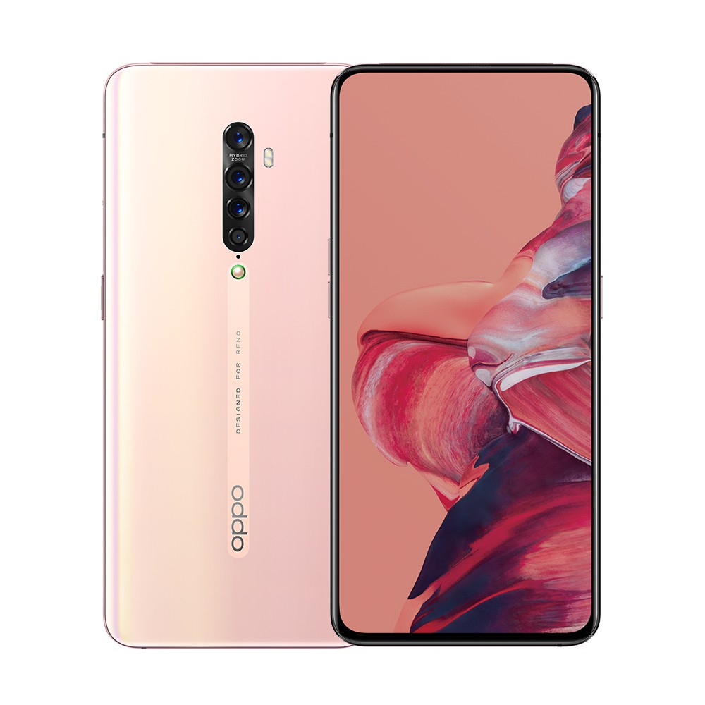 OPPO Reno2(8G/256G)6.5吋 4800萬側旋升降四鏡頭手機-薄霧粉 不需搭配任何方案 公司貨 全新未拆