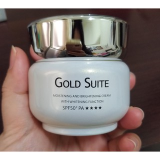 【全新】GOLD SUITE 水波光珍珠素顏霜