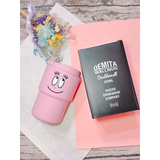 日本Rivers WALLMUG DEMITA 泡泡先生 咖啡隨行杯350ml