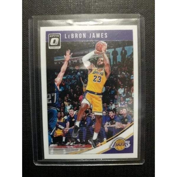 2018-19 Lebron James PANINI Donruss Optic 洛杉磯湖人隊 新人卡籃球員卡