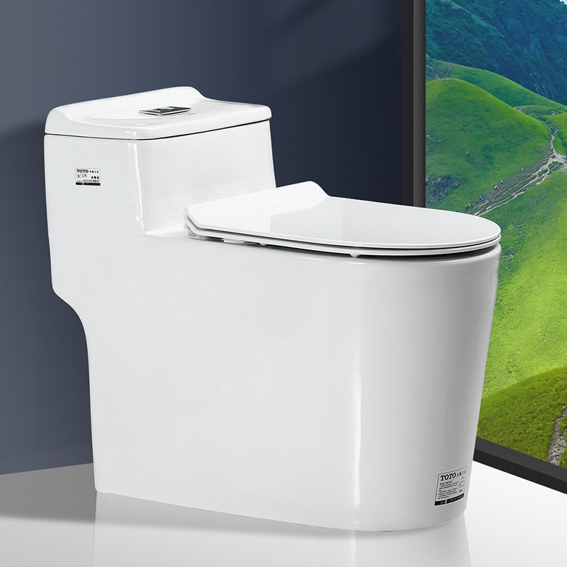 Toto家用馬桶節水靜音防臭防堵抽水超旋式大管道大沖力一體坐便器 蝦皮購物