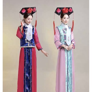 🌹手舞足蹈舞蹈用品🌹中國女古裝/馬甲二件式格格服裝/購買價$1000元/出租價$400元