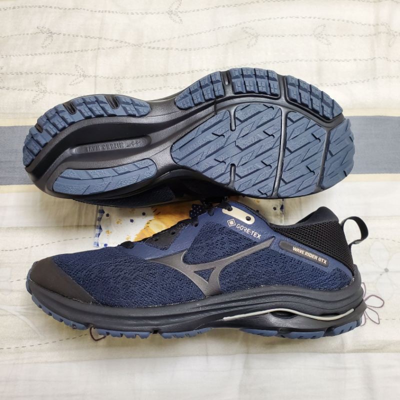 【優質賣家特價中】美津濃 MIZUNO WAVE RIDER GTX 防水男慢跑鞋 防水運動鞋 J1GC207910