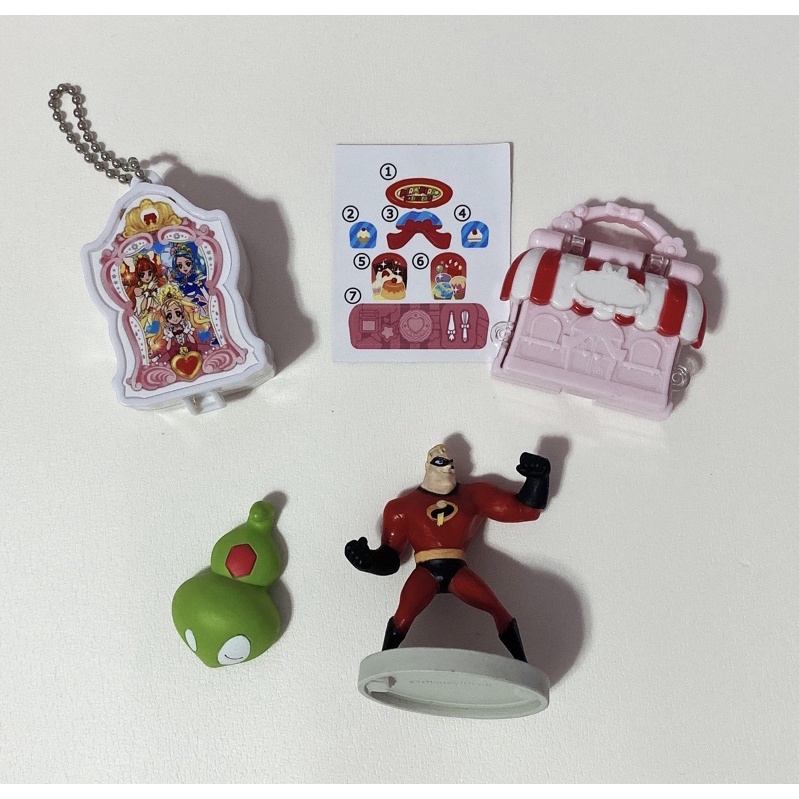 ⭐️扭蛋出清-卡通系列 go princess光之美少女/神奇寶貝/皮克斯(超人特攻隊)