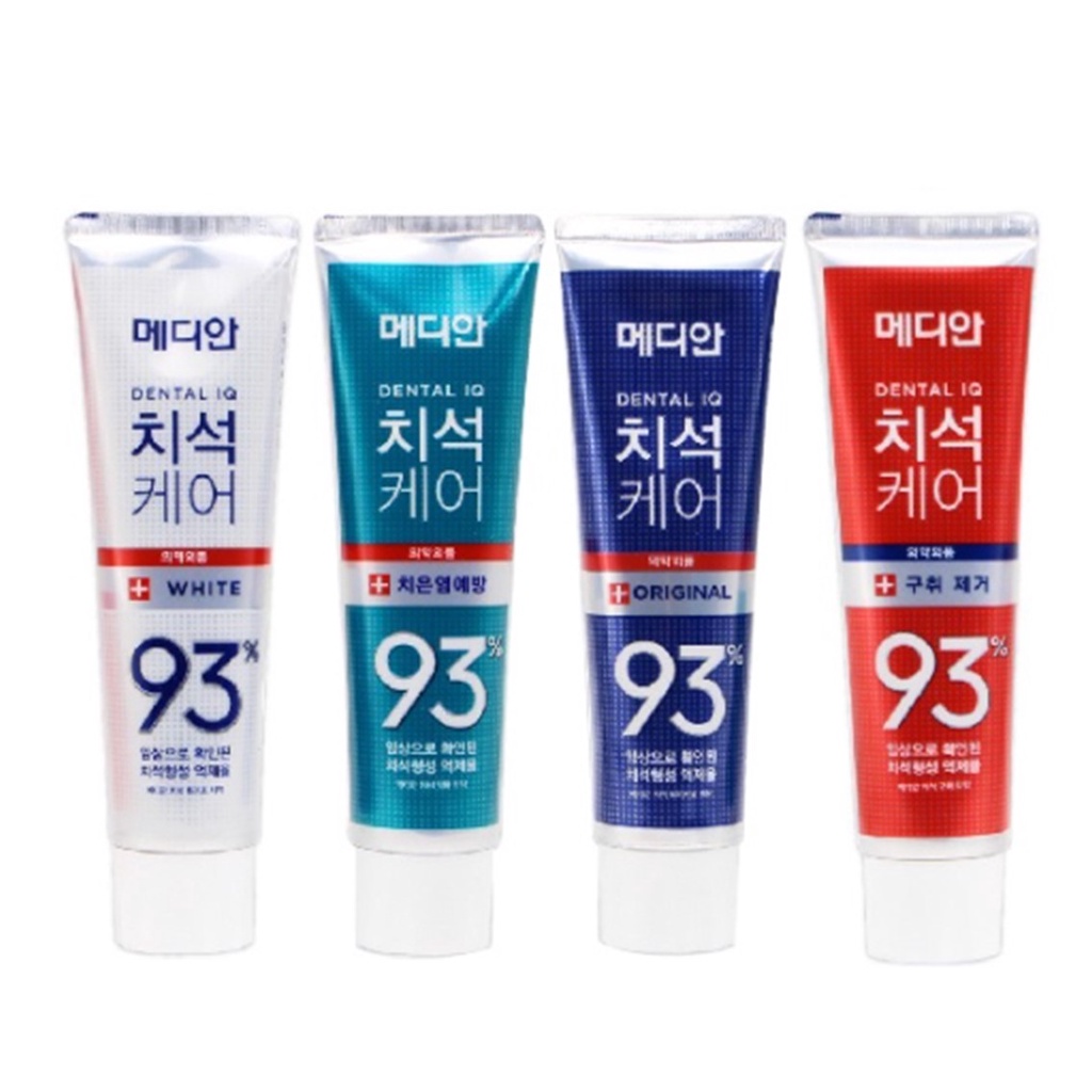 韓國 Median 93% 牙膏 120g 現貨 免運附發票 韓國牙膏 Median 牙膏 麥迪安 韓國牙膏