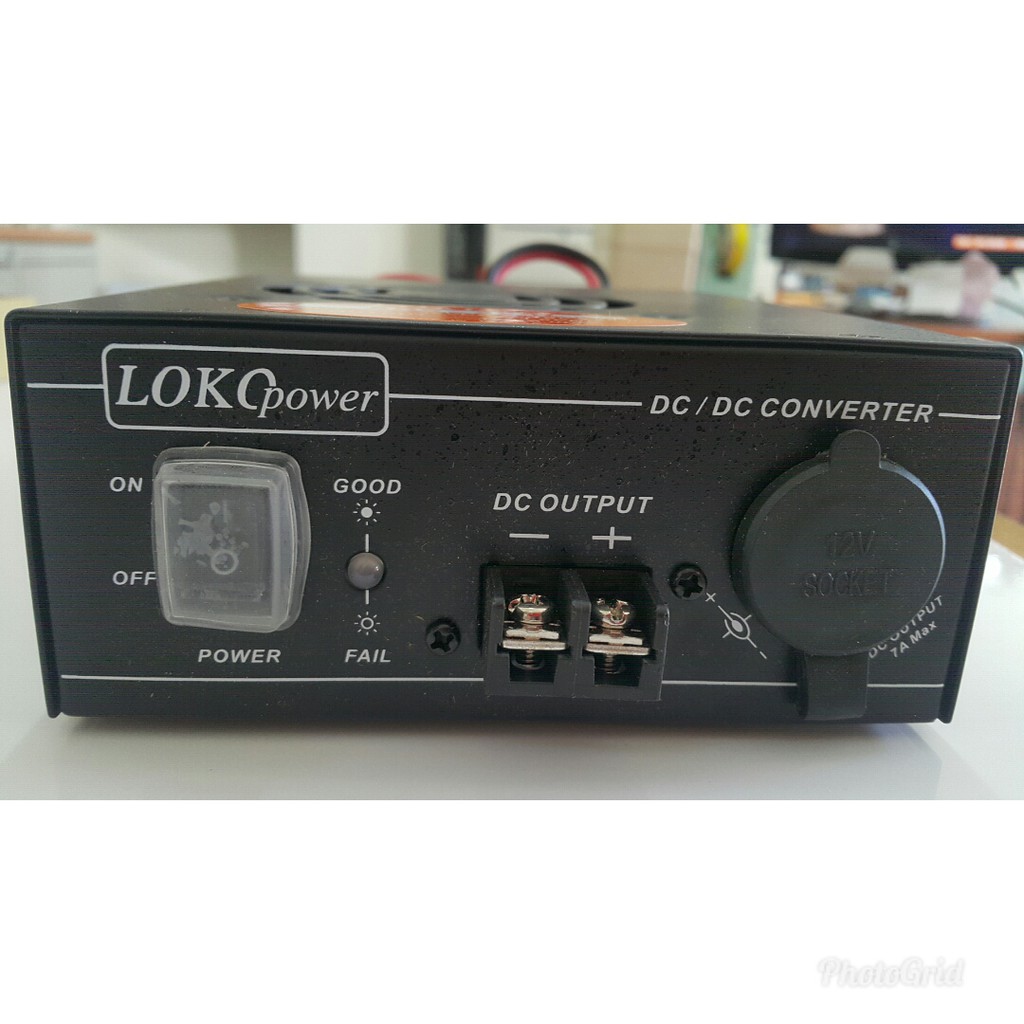 LOKO-SDS-32AL-DC24V轉DC13.8V無線電變壓器/電源轉換器