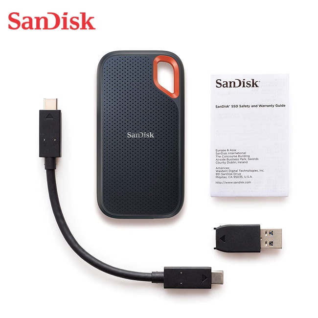 【台灣保固】SanDisk Extreme E61 500G 1TB 2TB Type-C 高速 行動固態硬碟