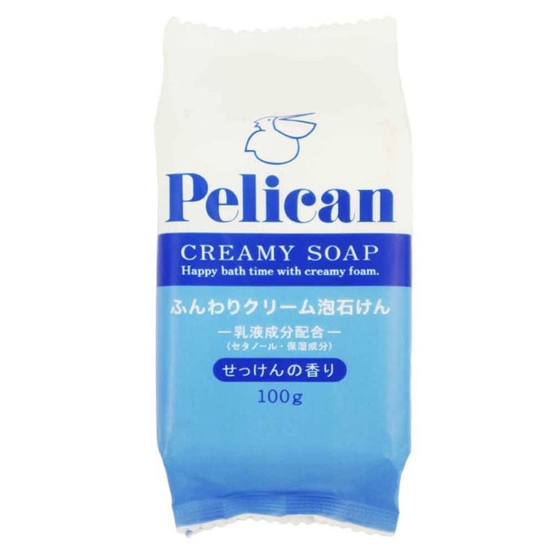 日本Pelican乳霜香皂.日本製馬油