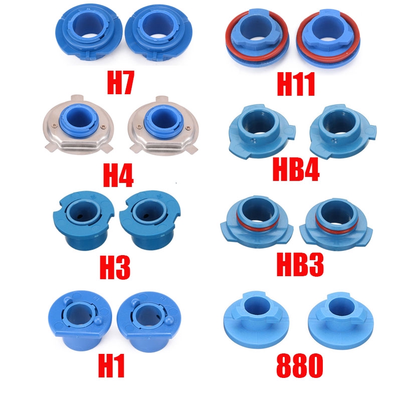 Led射燈燈泡底座適配器插座安裝支架880/9006-hb4 / 9005-HB3 / H11 / H7 / H4-HB