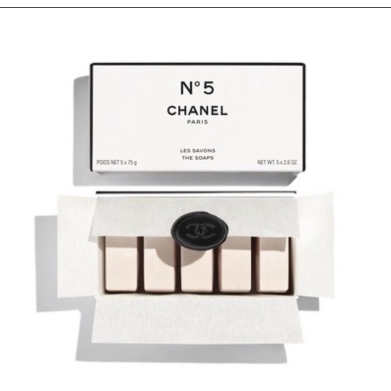 香奈兒 Chanel N5香水皂禮盒 香皂組合 肥皂