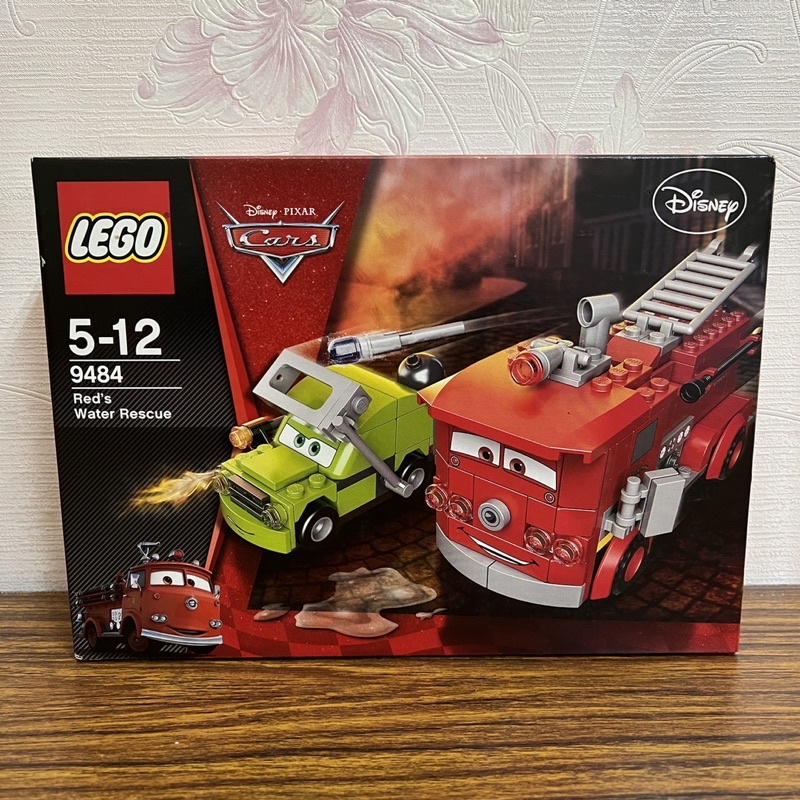 「翻滾樂高」LEGO 9484 CARS 閃電麥坤 Red's Water Rescue 全新未拆