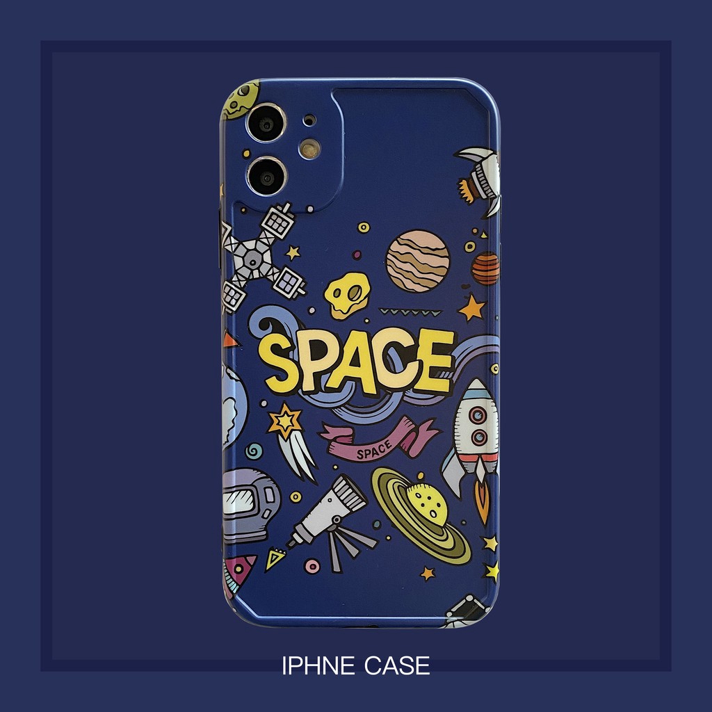 創意宇宙星空適用於iphone 11 Pro Max Xsmax Xr X I7 8 Plus 手機殼全包保護殼 蝦皮購物