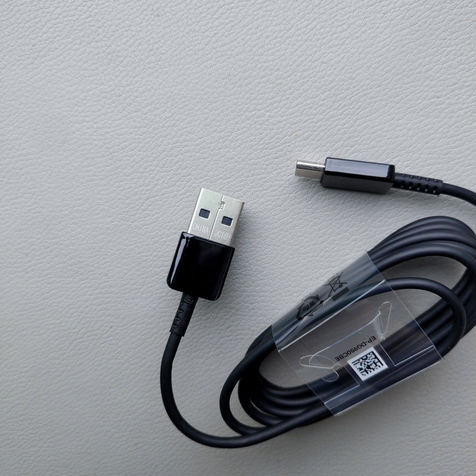 SAMSUNG 三星快速充電 c 型電纜原裝 USB type-c 數據線充電線黑色 / 白色
